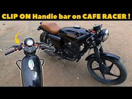 clip on handle bars for cafe racers