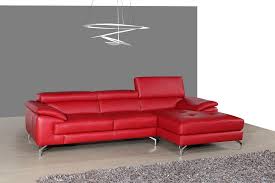 a973b modern sectional sofa in red