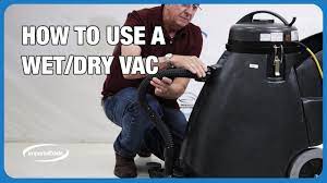 how to properly use a wet dry vacuum