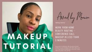 conference call makeup tutorial