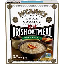 quick cooking rolled irish oats