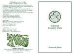 Calumet Country Club - Course Profile | IJGA