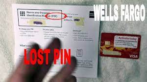 Step by step interactive tour. Lost Wells Fargo Pin Number Youtube