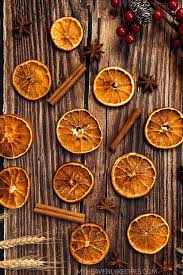 how to make dried orange slices my