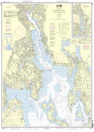 Noaa Chart 13224 Providence River And Head Of Narragansett Bay