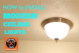Modern Ceiling Lights Home Repair Tutor