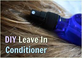 diy leave in conditioner a very simple