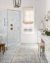 how should you size your bathroom rug