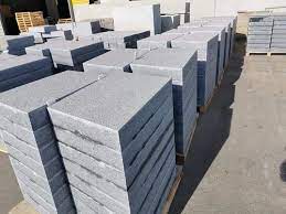 external natural grey rough stone tile