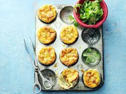 crustless mini quiches with bacon and