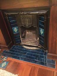 ceramic fireplace tiles victorian