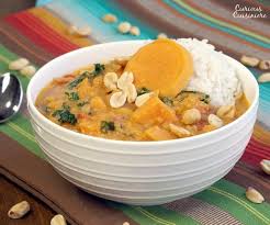 vegetarian african peanut soup with