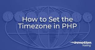 how to set the timezone in php