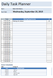 Daily Planner Template That Helps To Keep You On Track