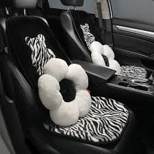 Car Seat Covers Zebra Pattern