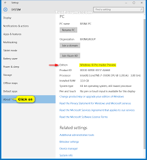 Windows specifications in the settings app. See Which Windows 10 Edition You Have Installed Tutorials