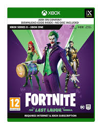 In this way you can limit your purchases in fortnite and you do not have to save a payment method on your device, so you cannot. Fortnite The Last Laugh Bundle Xbox One Home Essentials