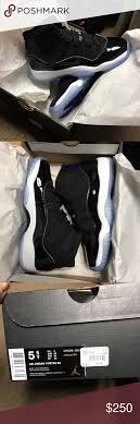 The 2009 reissue of the air jordan 11 retro 'space jam' brings back the iconic shoe worn by michael jordan in the 1996 film of the same name. Air Jordan Retro 11 Space Jam Size 5 5 Youth New In Box Air Jordan Retro 11 Space Jams 2016 This Is A Youth Size 5 5 Wi Sneakers Air Jordan Retro 11 Shoes