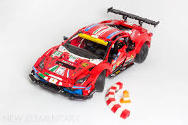 Lego speed champions building kits for kids let car fans construct mini versions of some of the world's most famous cars. Lego Technic Review 42125 Ferrari 488 Gte Af Corse 51 New Elementary Lego Parts Sets And Techniques