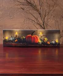 Lighted Canvas Rustic Artwork