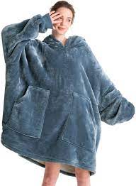 oversized wearable blanket sherpa