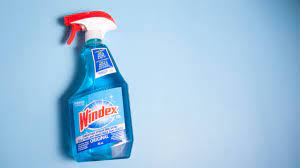 never clean with windex