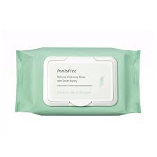 innisfree refining cleansing wipes wimj