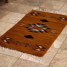 hand woven zapotec wool area rug 2x3