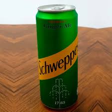 schweppes ginger ale in can 330 ml