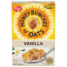 honey bunches of oats cereal vanilla