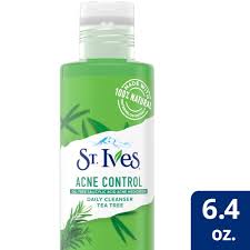 st ives acne control face cleanser tea