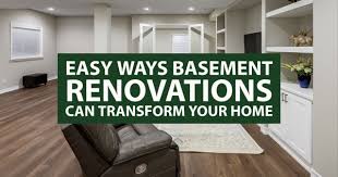 Easy Ways Basement Renovations Can