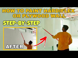 7 steps to paint hardiflex ficem board
