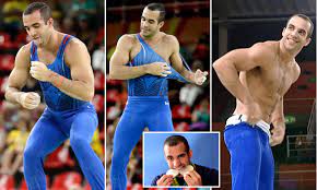 Gymnast Danell Leyva admits embarrassment at people commenting on his 'bulge'  | Daily Mail Online