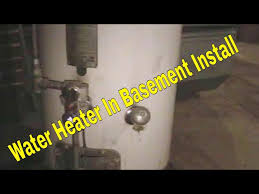 Water Heater In Basement Install 4 Of 9