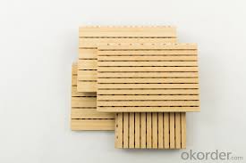 bamboo wood acoustic panel for wall