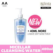 bifesta micellar cleansing water