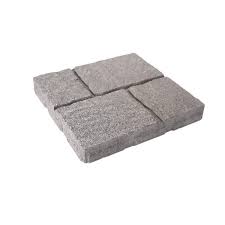 Cobble Lueders Gray Concrete Step Stone