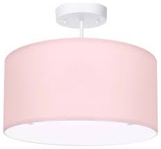 Petal Pink Light Fixture 3 Lights