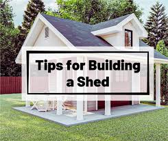 Shed Building Tips What To Know Before