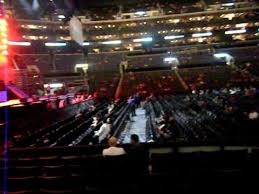 staples center seat you