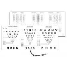 Near Vision Test Chart Letters Lea Numbers Lea Symbols