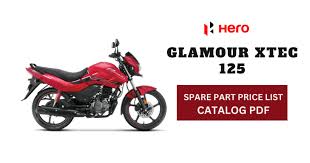 hero glamour xtec 125 spare parts