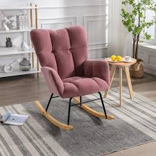 pink modern velvet tufted upholstered