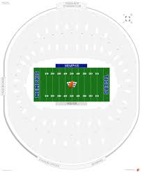 Liberty Bowl Memphis Seating Guide Rateyourseats Com