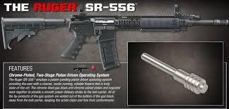 ruger offers new sr 556 with gas piston
