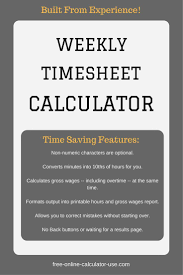Online Timesheet Calculator With Lunch Break Free Miracle Salad