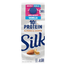 silk protein unsweetened vanilla almond