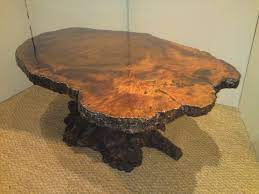 Burl And Root Coffee Table