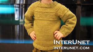 When winter arrives we all want to be warm and for that we try to purchase costly leather jackets, shawl or sweaters but all this adds to your monthly expenses. Knit A Raglan Sleeve Sweater For A Toddler Boy Rhombus Pattern Youtube